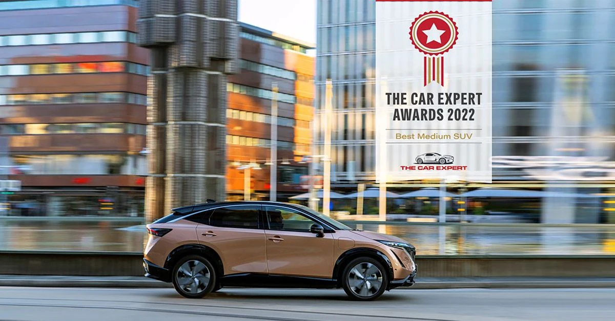 New Nissan ARIYA Wins ‘Best New Medium SUV’ by The Car Expert